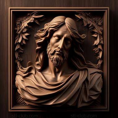 3D model st jesus (STL)